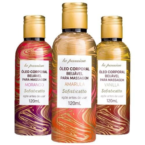 La Passion(Óleo corporal beijável para massagem)