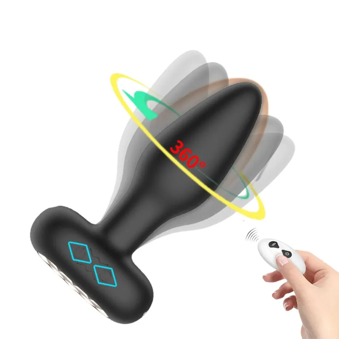 Plug Anal com Rotação 360°